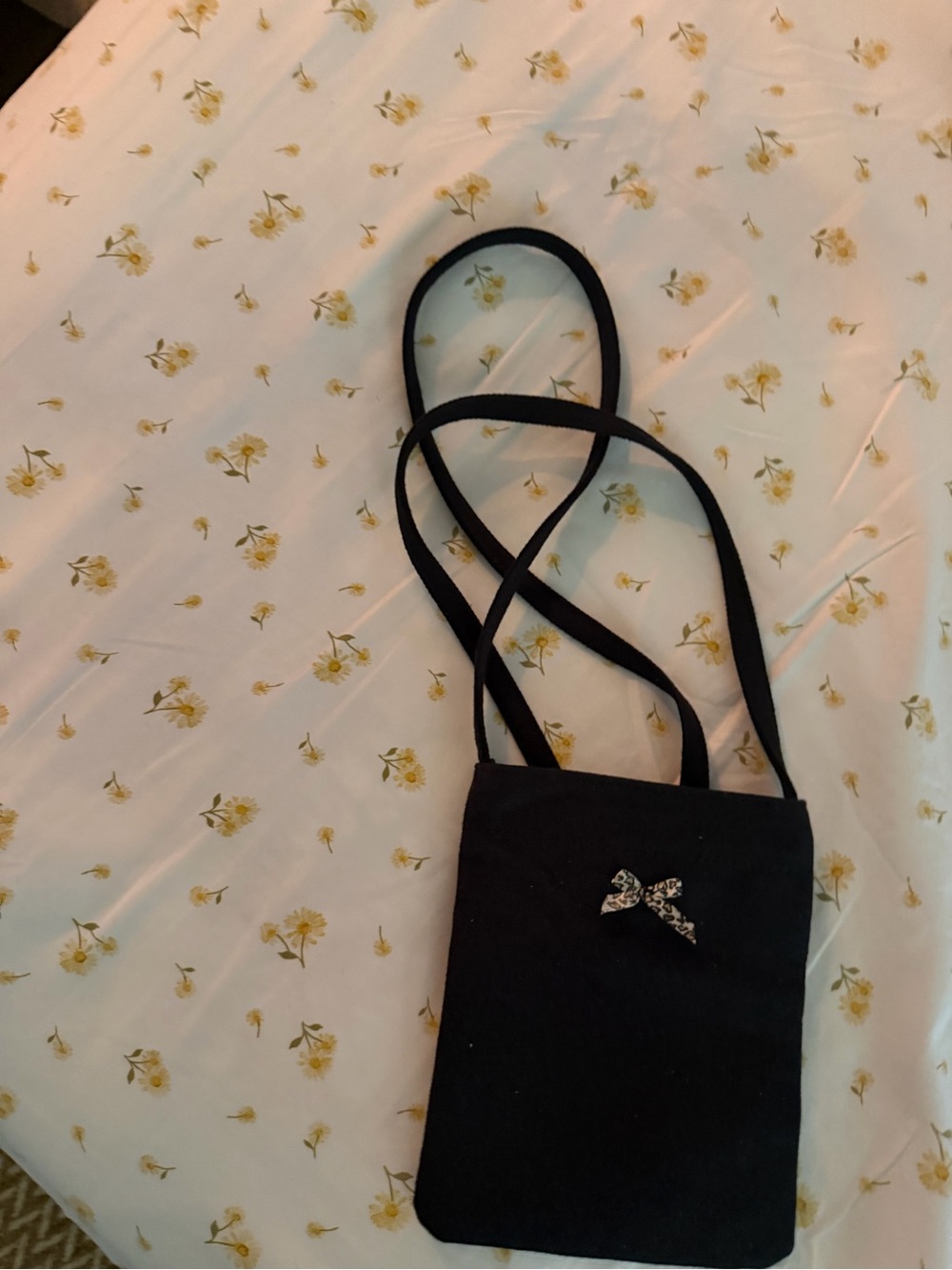 Brandy Melville black  mini Pouch bag